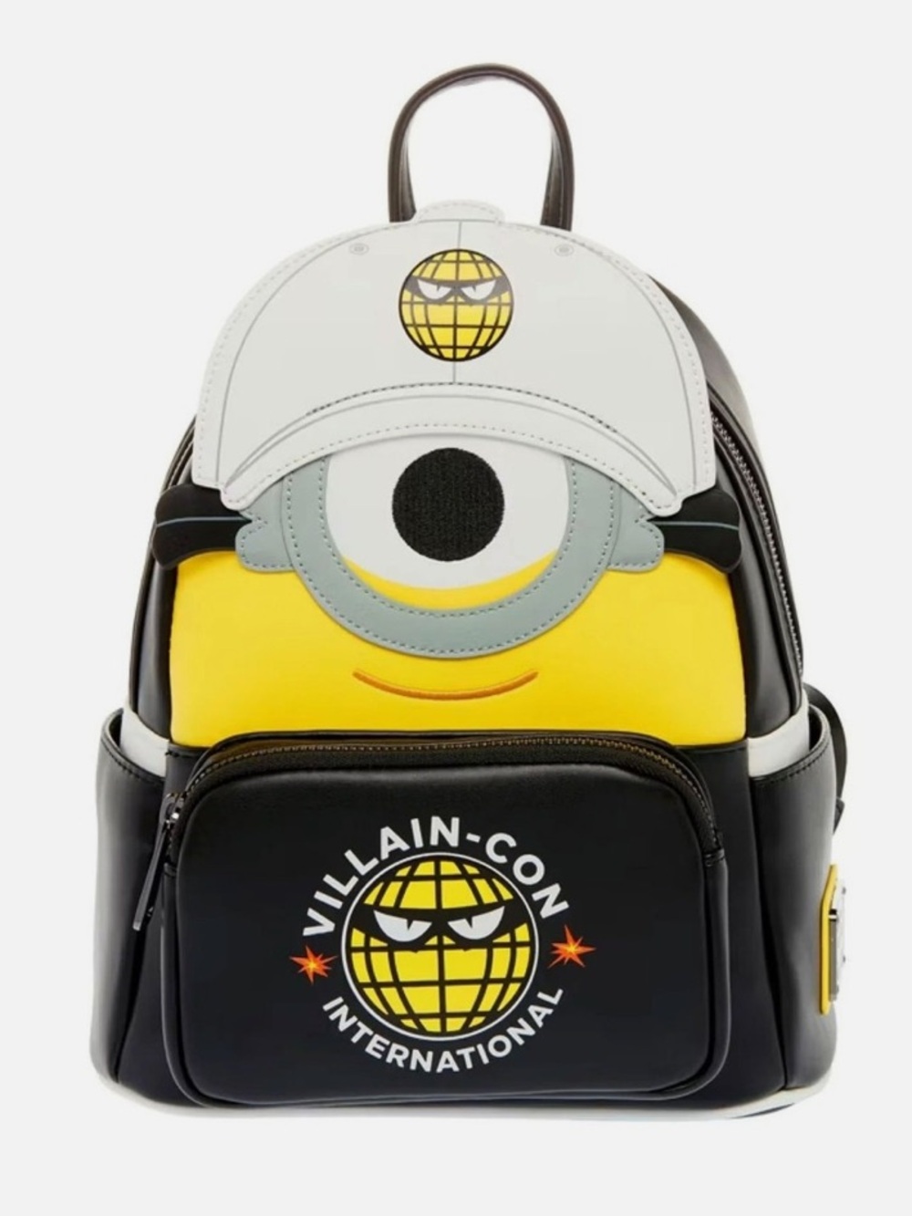 Universal Studios Villain-Con Minion Graphic Mini Backpack - Yellow & Black